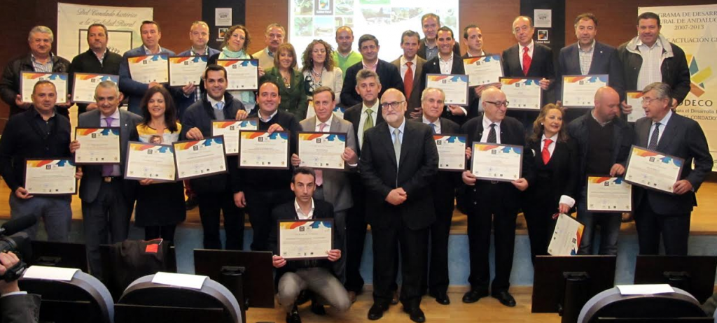 Entrega de distintivos CondadoJaén