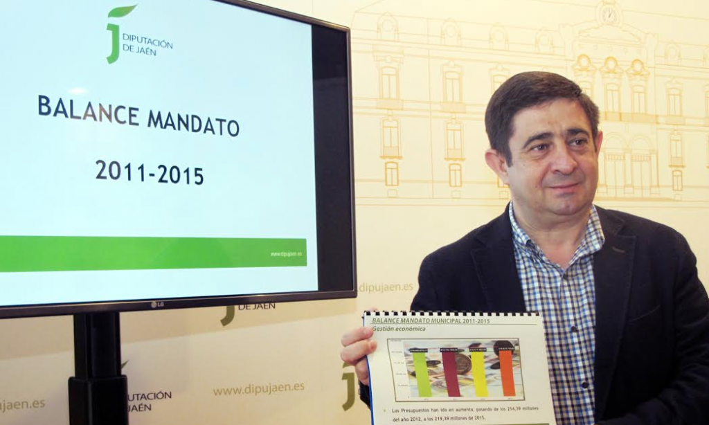 Francisco Reyes hace balance de gestión.