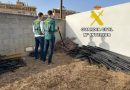 Tres jóvenes detenidos acusados de robar cable de cobre del alumbrado de un polígono industrial de Andújar