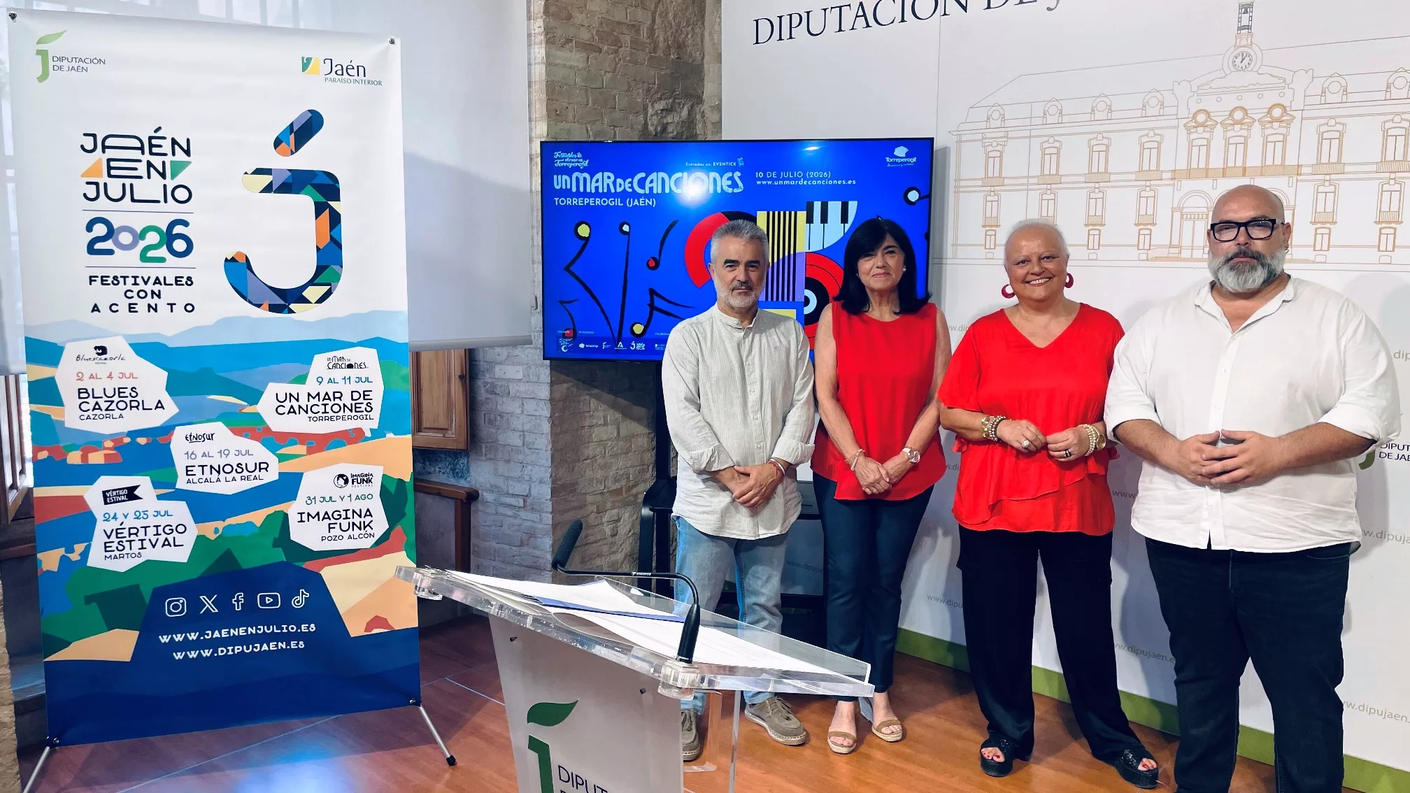 Música de autor y solidaridad se dan la mano en Un Mar de Canciones, segunda parada de ‘Jaén en Julio’