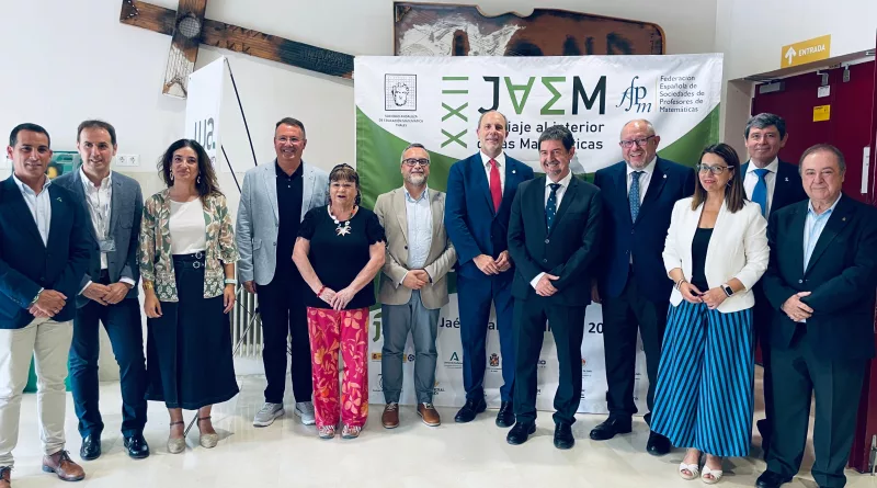 Las XXII Jornadas para el Aprendizaje y la Enseñanza de las Matemáticas congregan en Jaén a más de 600 personas