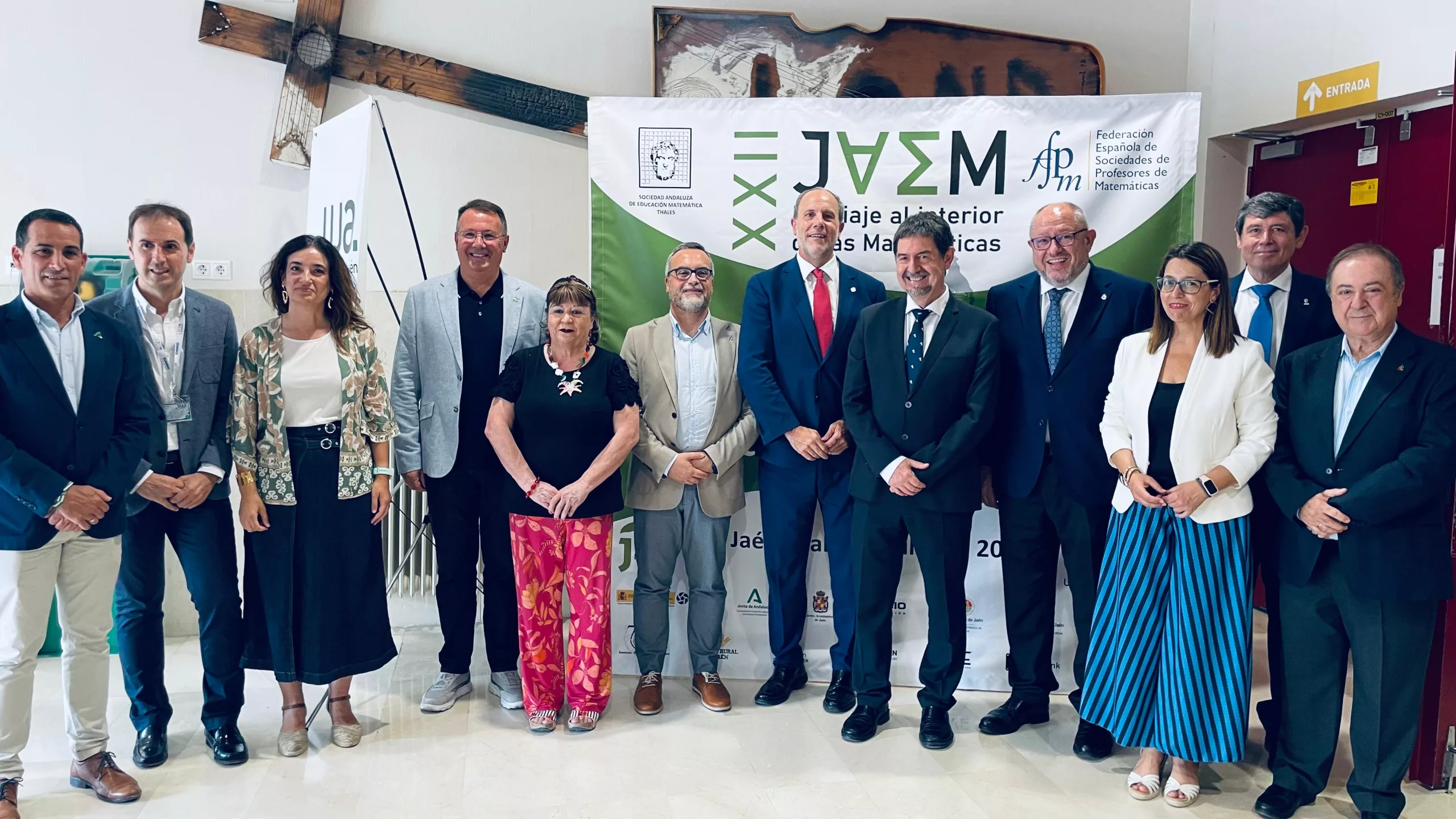 Las XXII Jornadas para el Aprendizaje y la Enseñanza de las Matemáticas congregan en Jaén a más de 600 personas