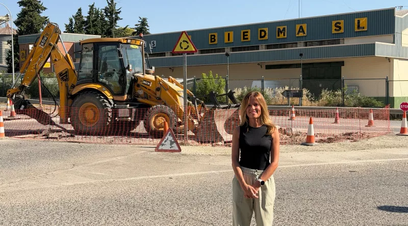 ÚBEDA AVANZA EN LA TRANSFORMACIÓN INTEGRAL DE LA CALLE VILLACARRILLO CON LA EJECUCIÓN DE LA NUEVA GLORIETA