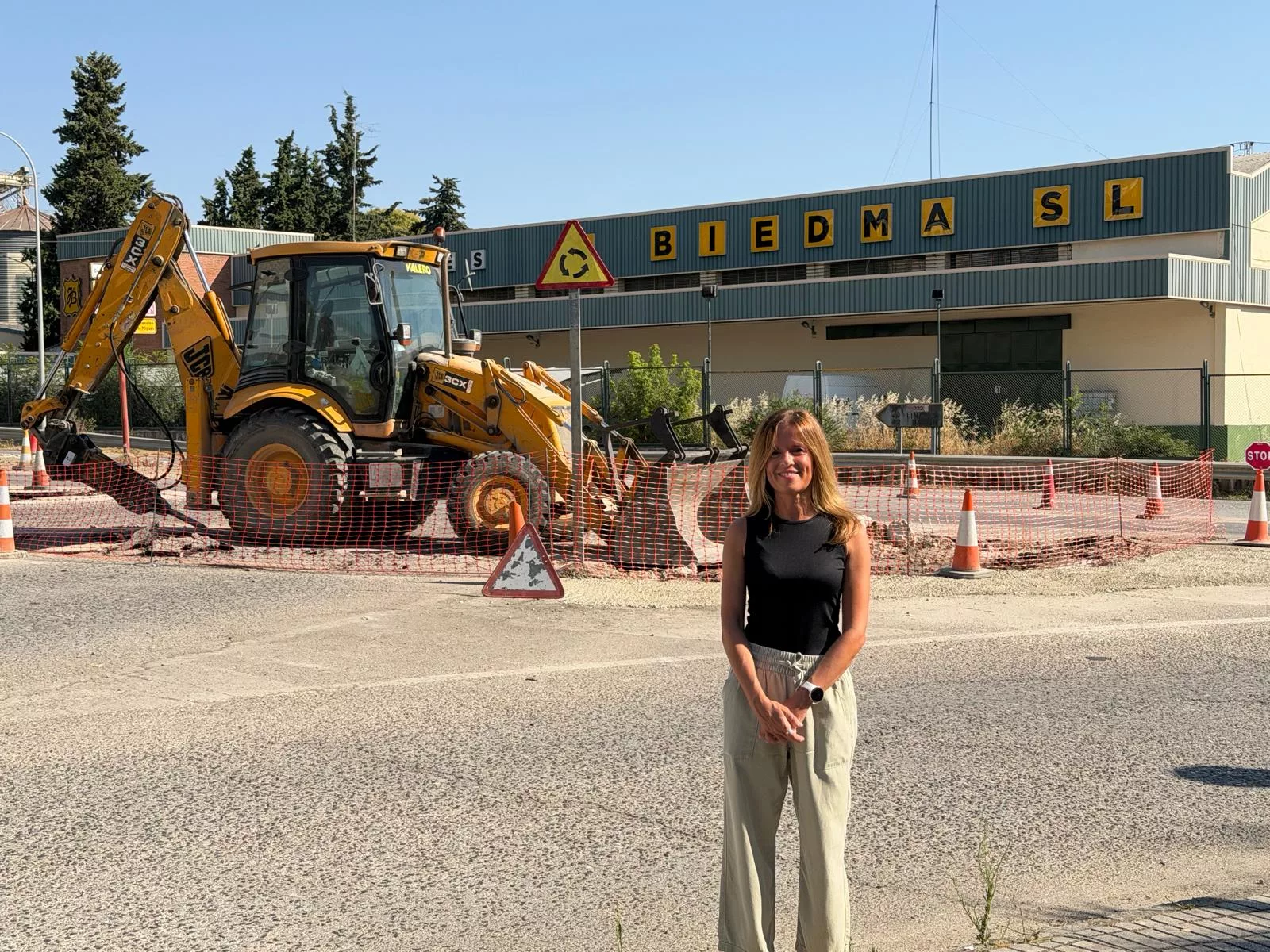 ÚBEDA AVANZA EN LA TRANSFORMACIÓN INTEGRAL DE LA CALLE VILLACARRILLO CON LA EJECUCIÓN DE LA NUEVA GLORIETA